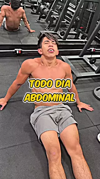 treino abs masculino