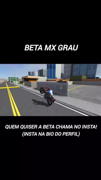 nova beta do mx grau