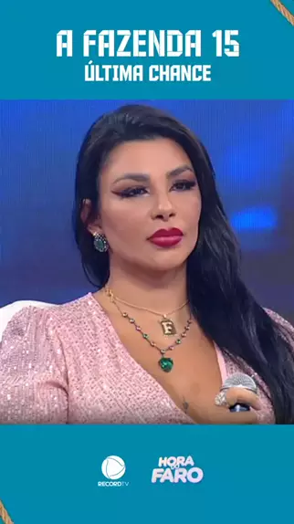 Daria O Pr Mio Para Rachel No Quadro Afazenda Ltimachance Jenny