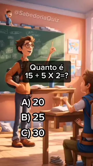 Quiz de matemática #quiz #matematica #viral