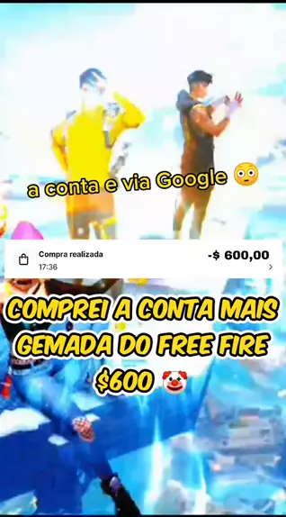 comprando conta de free fire na ggmax