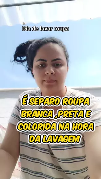 Lavar roupa best sale preta com colorida