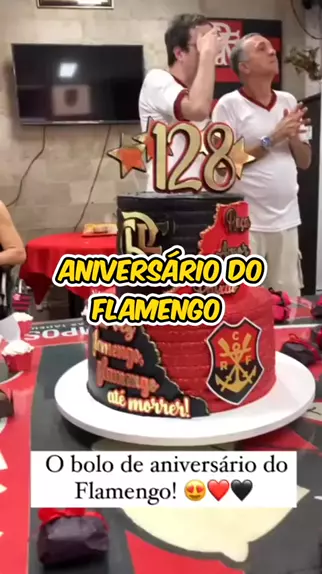 bolo flamengo 50 anos