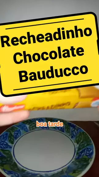 recheadinho chocolate bauducco