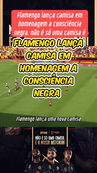 camisa flamengo negra