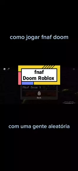 fnaf doom 3 roblox