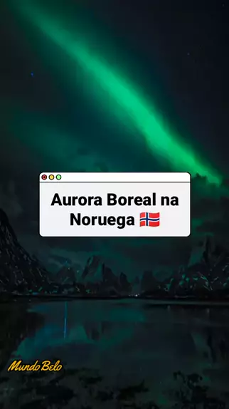 Como é ver a Aurora Boreal na Noruega