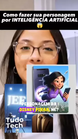 COMO FAZER a Trend da Disney Pixar com a MINHA Foto usando a inteligência  artificial LEONARDOAI 