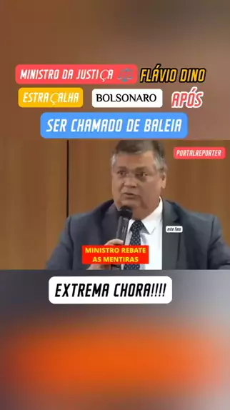 Ministro Da Justi A Fl Vio Dino Reage Ap S Bolsonaro Ofende Lo