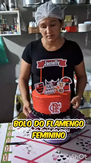 bolo flamengo 50 anos