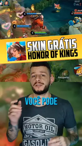 Resgatar Skin Gr Tis Do Honor Of Kings