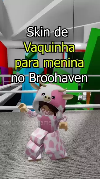 skin no brookhaven de cria menina