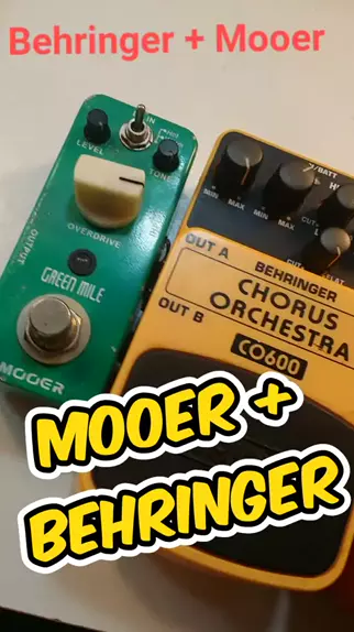 GuitarSoundEngineering (GuitarSoundEngineer). Áudio original criado por  GuitarSoundEngineering. Behringer and Mooer are some of the best chinese  guitar pedals, awesome. :) #mooer #behringer