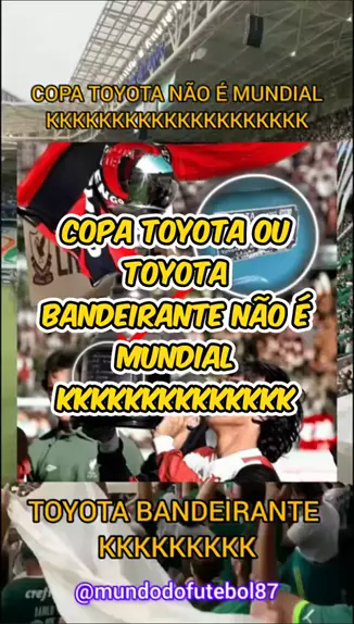 Copa toyota clearance não é mundial