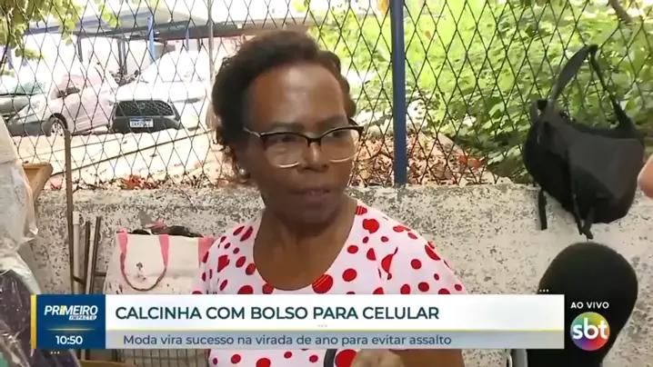 Mulher ganha calcinha com bolso para celular: 'Nova moda para evitar  assalto no Rio