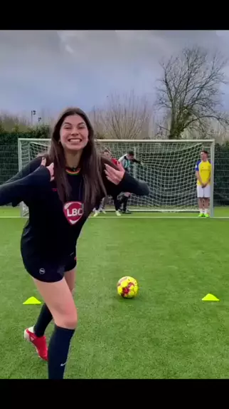 MINI GOAL REBOUND CHALLENGE 😱 #soccer #football