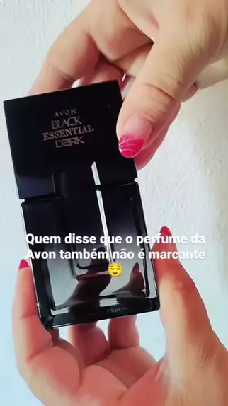 perfume black essential dark