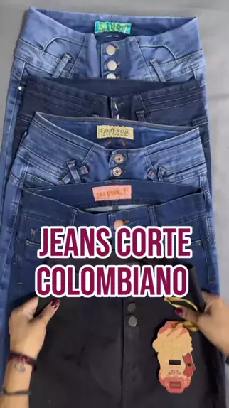 Jeans Corte colombiano