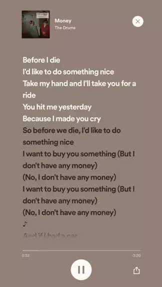 Money the deals drums lyrics