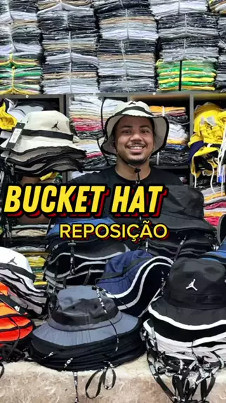 Brasil Chapeu Bucket CBF - Brazil Cap