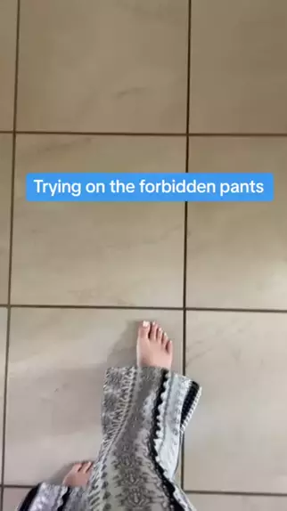 The forbidden pants 