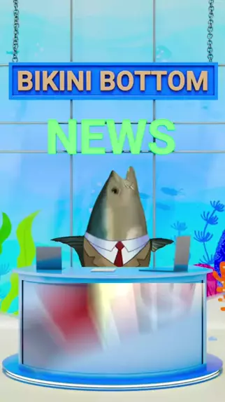 bikini bottom news fish