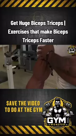 GymMonster Get Huge Biceps Triceps