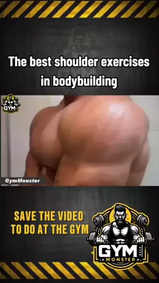 GymMonster BEST SHOULDER TRICEPS AND BICEPS EXERCISES FOR GROWING