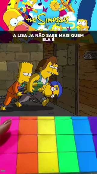 A Lisa Ja Nem Sabe Mais Quem Ela Cartoon Desenho Estreladafam Lia Kwait Picos