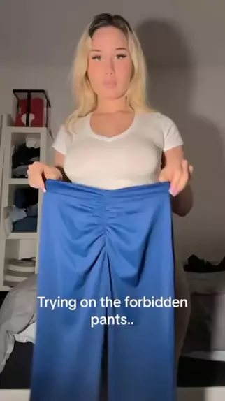 The Forbidden Pants TikTok Trend 😈 