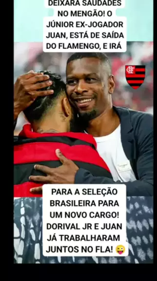 Flamengo anuncia saída de Juan para assumir cargo na seleção brasileira