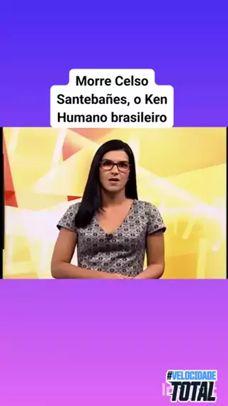Morre Celso Santebañes, o Ken Humano brasileiro - Entretenimento