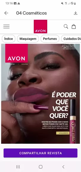 Revista AVON >> Catálogo Campanha 04/2024 + Novos folhetos
