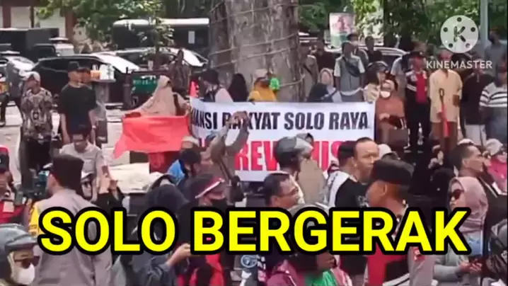 Solo bergerak.... Kampungnya Mahkamah Keluarga Jokowi#hakangket #