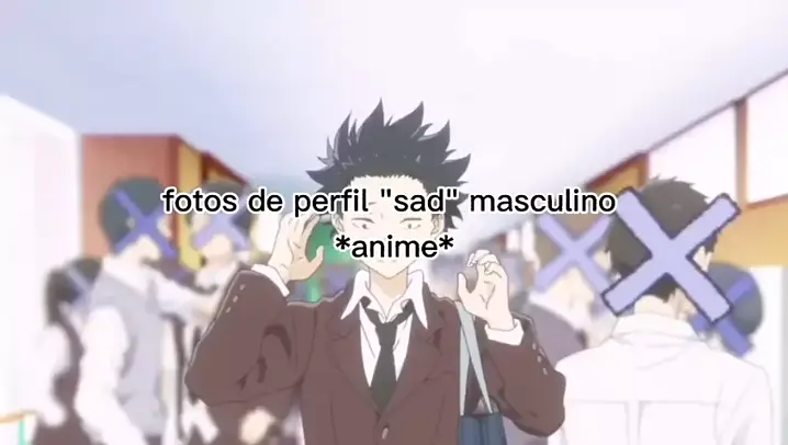 fotos de anime masculino sad