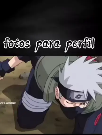 fotos de perfil versão kakashi