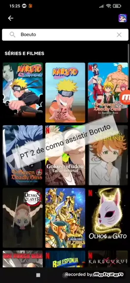 Aonde da pra assistir Boruto ??? - Português