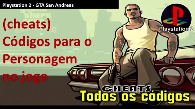 GTA PS2 - TODOS OS CÓDIGOS!: Codigos GTA SAN ANDREAS PS2