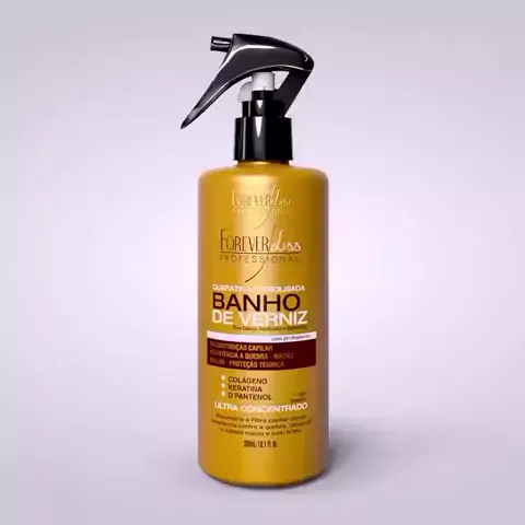 Queratina Líquida Forever Liss Banho de Verniz Hidrolisada 300ml