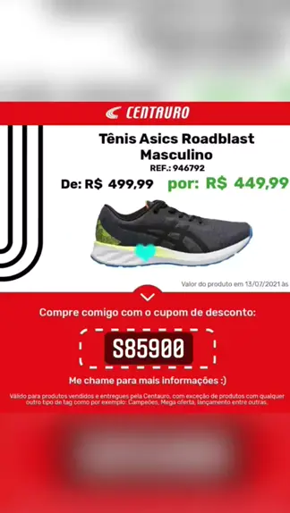 Tênis Asics em Oferta