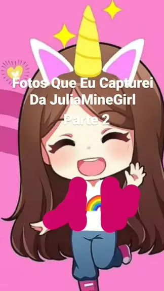 CapCut_o rosto da julia minegirl vídeo antigo