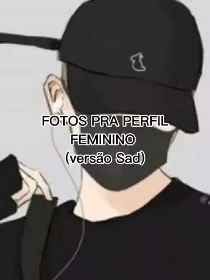 foto de perfil feminino sad