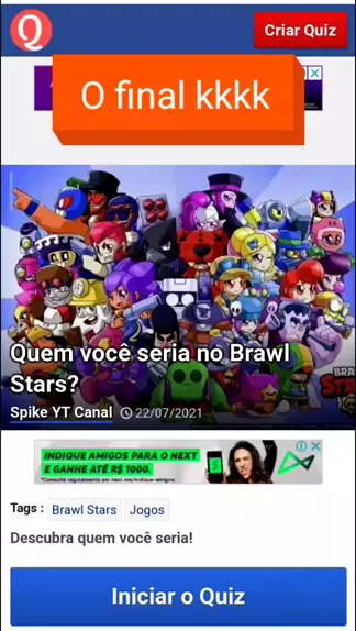 Quem Você Seria No Brawl Stars?