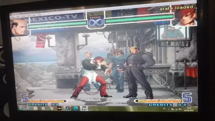 ANDRE BR ANDRE BR . Drum action player. KOF 2002 COMBO INFINITO DO YAMAZAKI