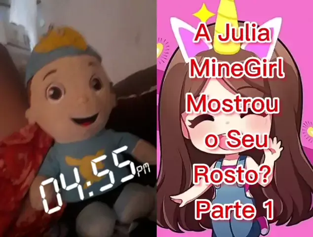 O ROSTO DA JULIA MINEGIRL 2020 É VERDADEIRO??? 