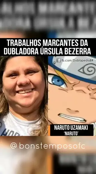 NARUTO SHIPPUDEN DUBLADO - URSULA BEZERRA FALOU QUE VOLTOU A DUBLAR O NARUTO?!  