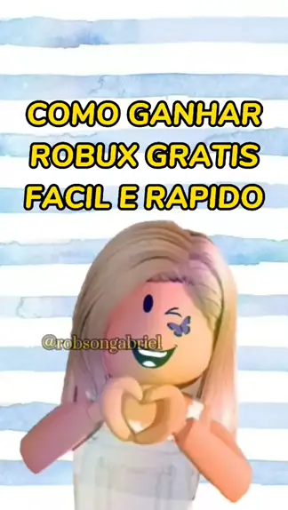 Como ganhar 100 ROBUX ou MAIS de GRAÇA no ROBLOX agora mesmo