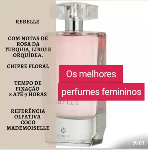 RB COSMETICOS  Perfumes Hinode Chipre Floral