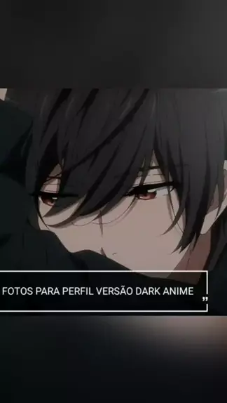 anime perfil dark