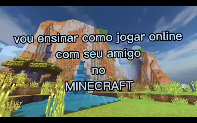 como jogar minecraft com amigo que mora longe